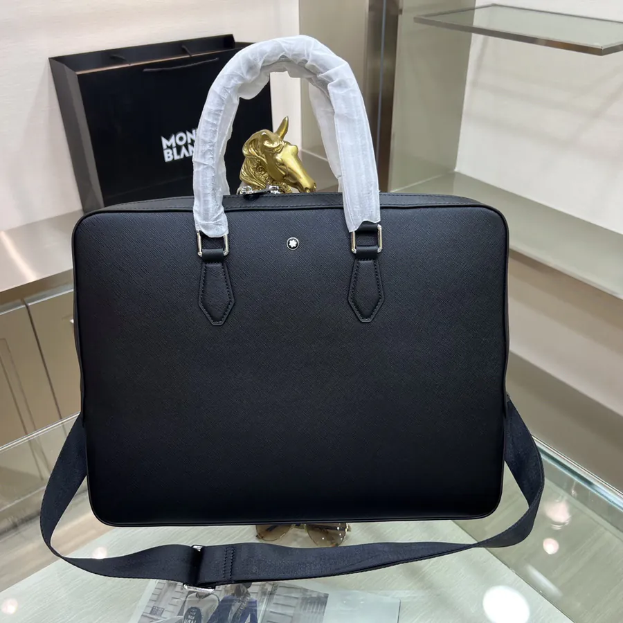 Montblanc International Bucket Bag Slim and Stylish Business Accessory