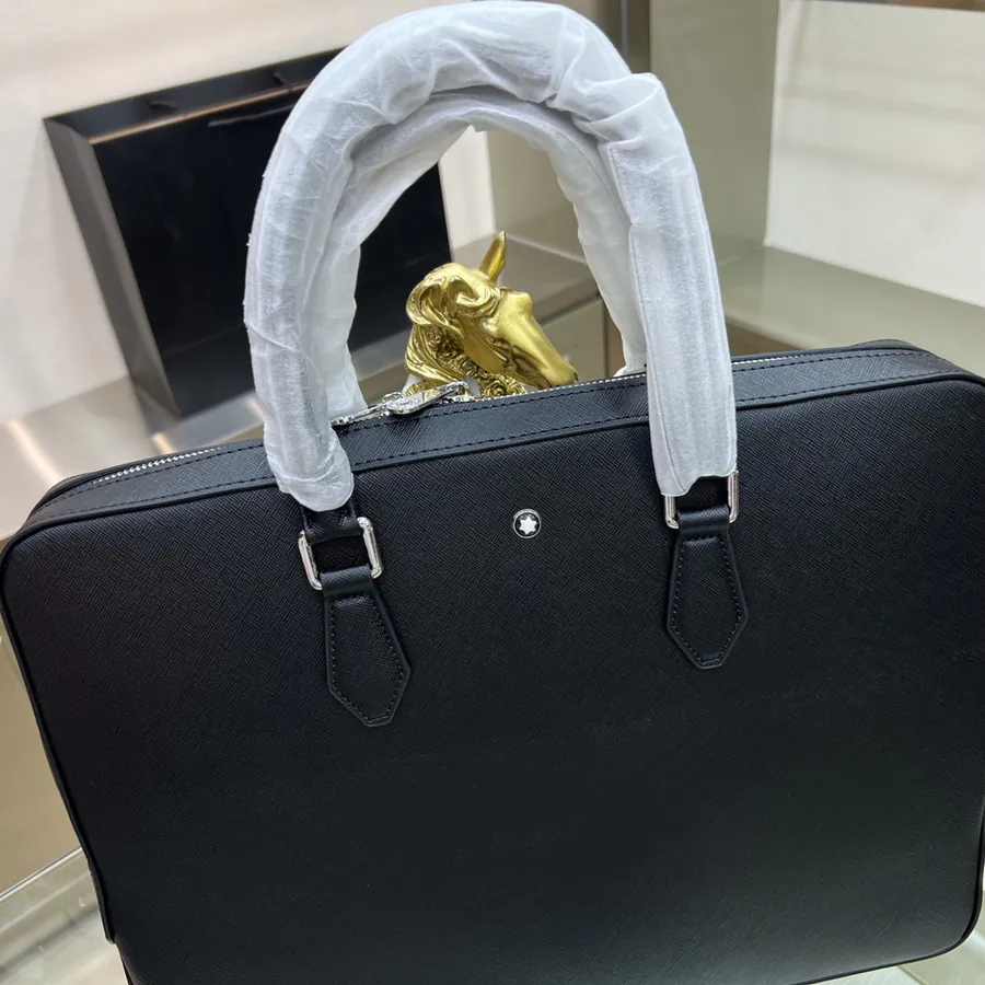 Montblanc International Bucket Bag Slim and Stylish Business Accessory
