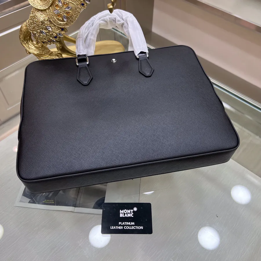 Montblanc International Bucket Bag Slim and Stylish Business Accessory