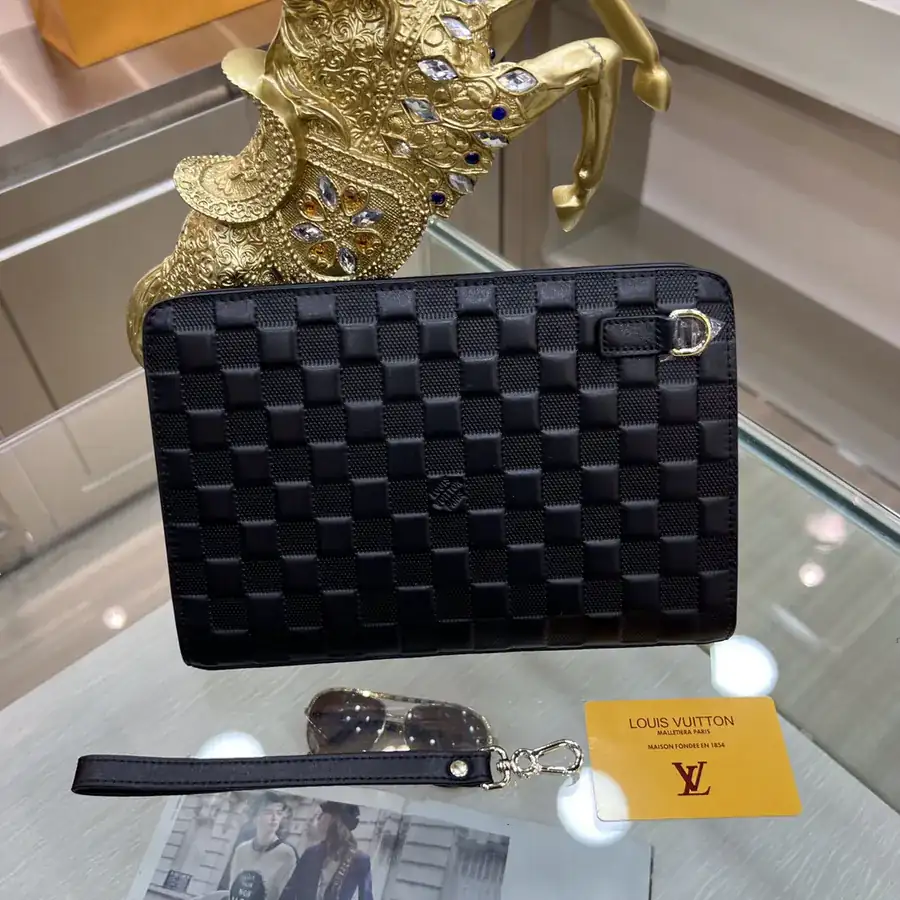 Louis Vuitton Latest Handbag Premium Leather with Embossed Design