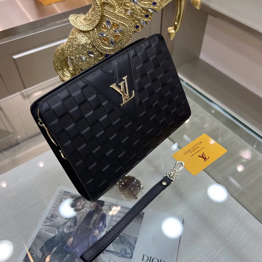 Louis Vuitton Latest Handbag Premium Leather with Embossed Design