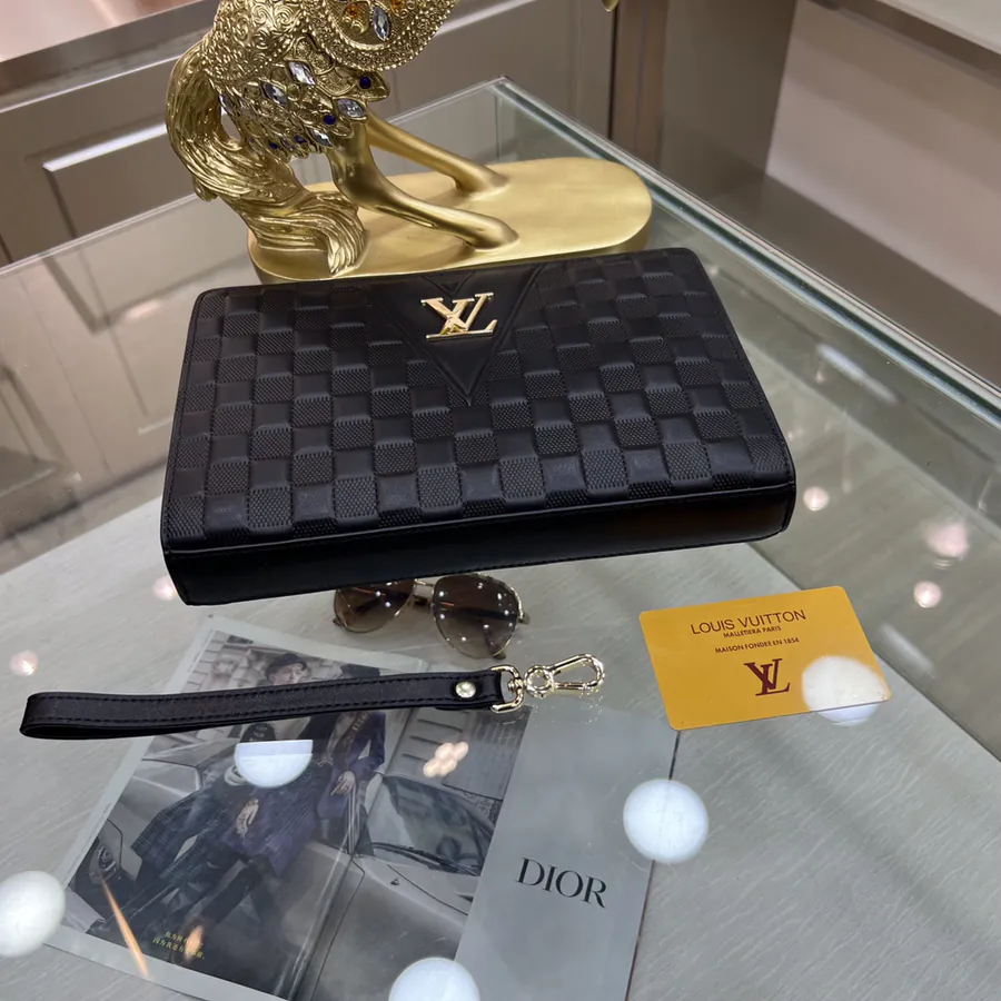 Louis Vuitton Latest Handbag Premium Leather with Embossed Design