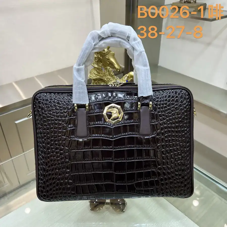 Stefano Ricci Men's Briefcase B0026 1