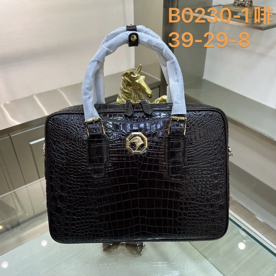 Stefano Ricci Men's Briefcase B0230 1