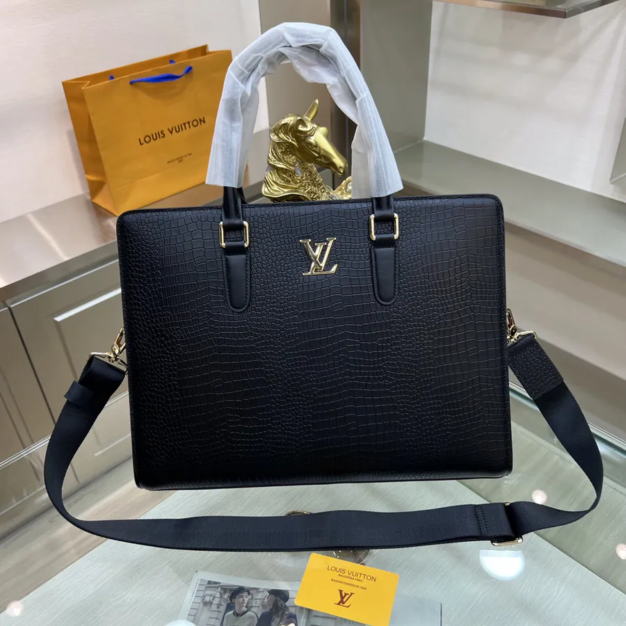 LOUIS VUITTON New Briefcase Elegant Design and Premium Quality