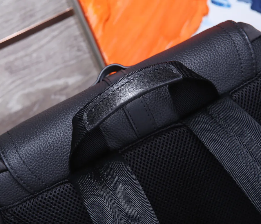 Christopher Slim Backpack in Black