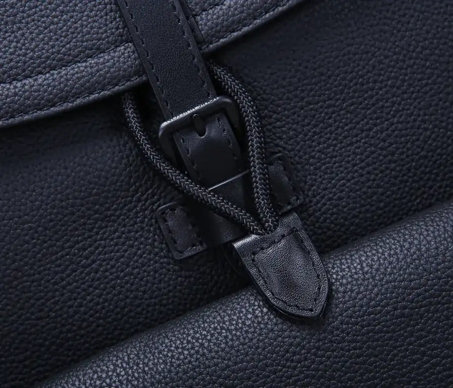Christopher Slim Backpack in Black
