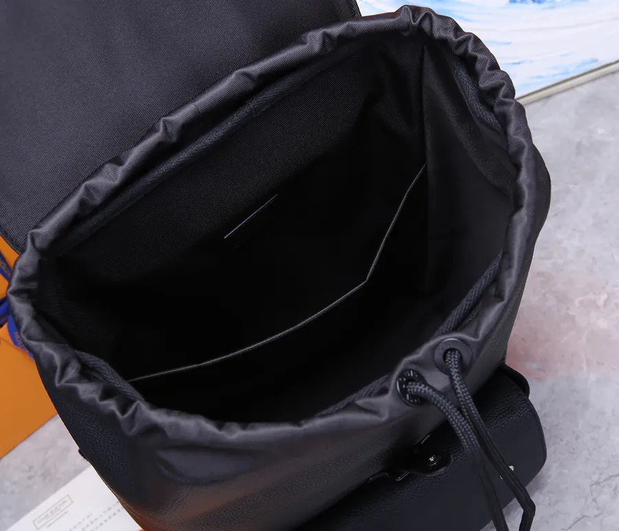 Christopher Slim Backpack in Black