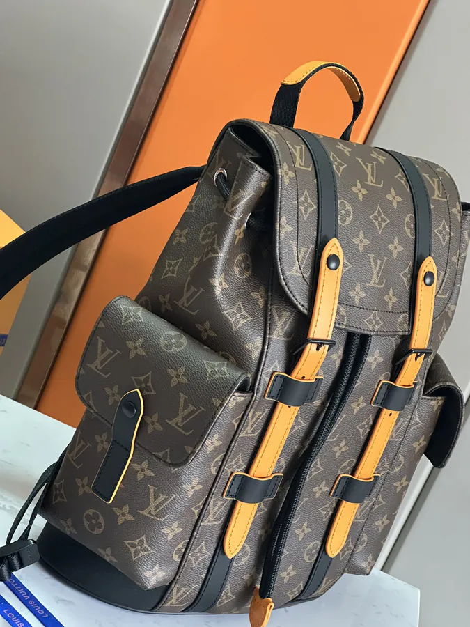 Christopher Mini Backpack with Monogram Canvas