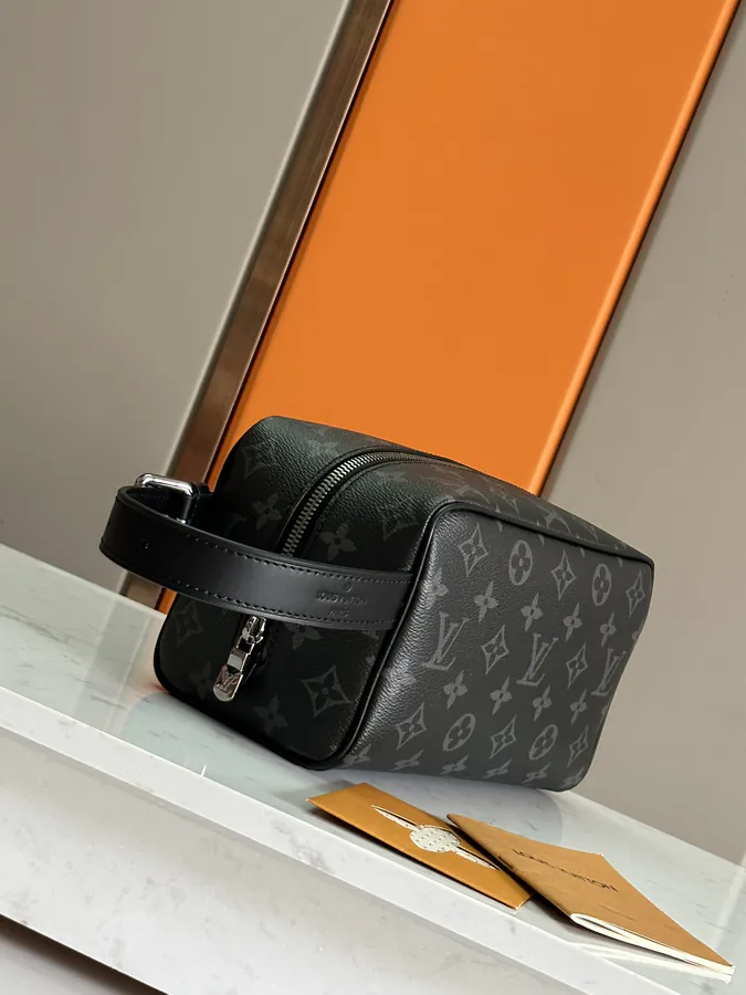 Loer Do Kit Black Flower, Mini Cosmetic Bag