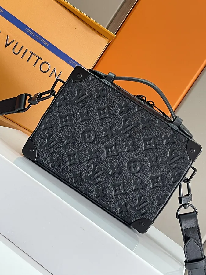 Louis Vuitton Handle Soft Trunk with Monogram Leather