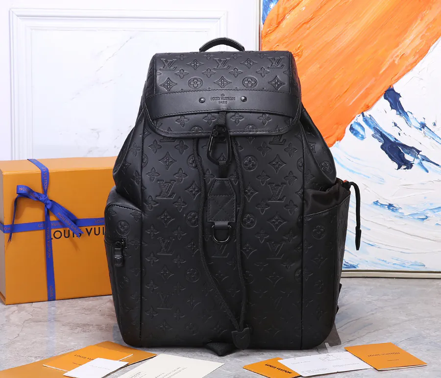 Discovery Backpack in Monogram Shadow Calfskin