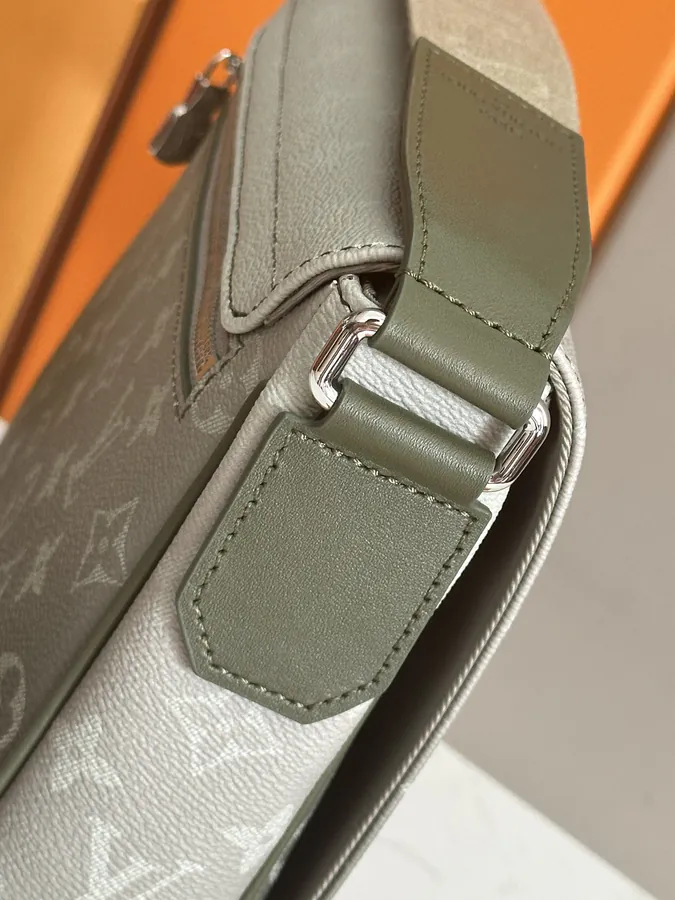 District Mini Messenger Bag Der Infini Coated Canvas