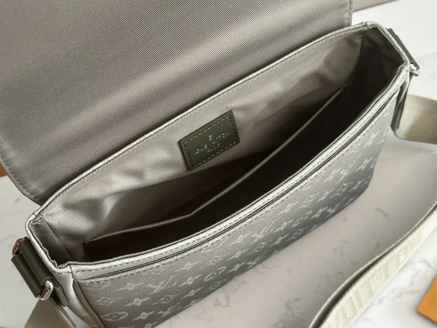 District Mini Messenger Bag Der Infini Coated Canvas