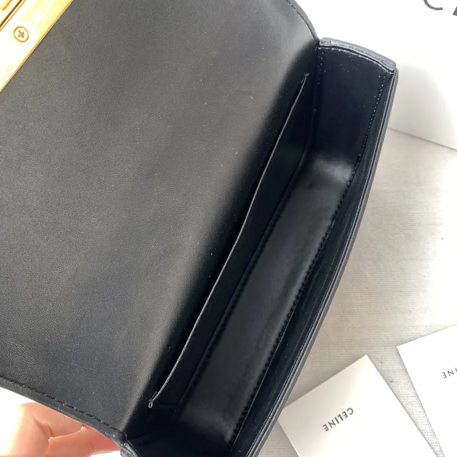 Triomphe Yellow Bucket Bag