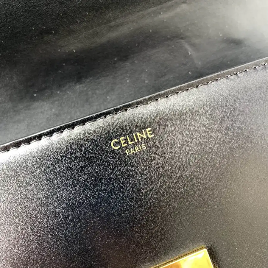 Triomphe Yellow Bucket Bag