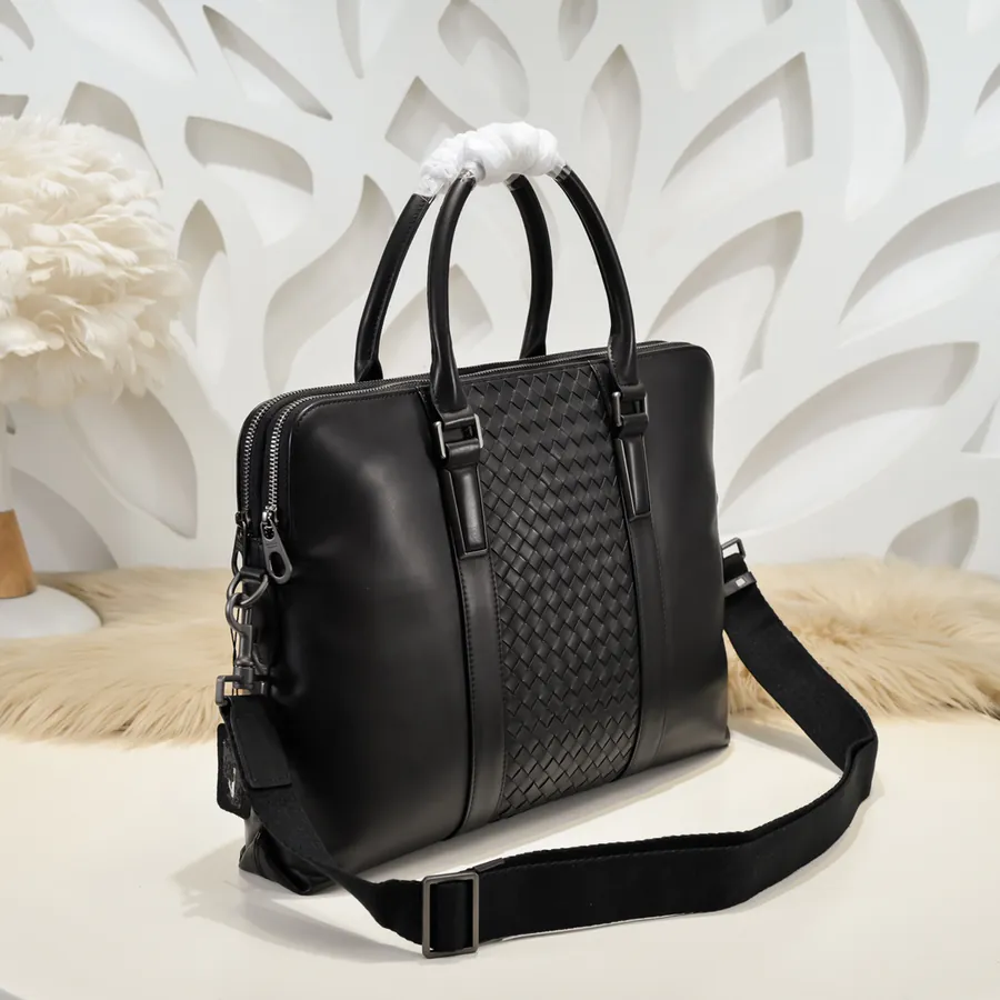 BV Latest Men's Briefcase Premium Leather, Elegant Design