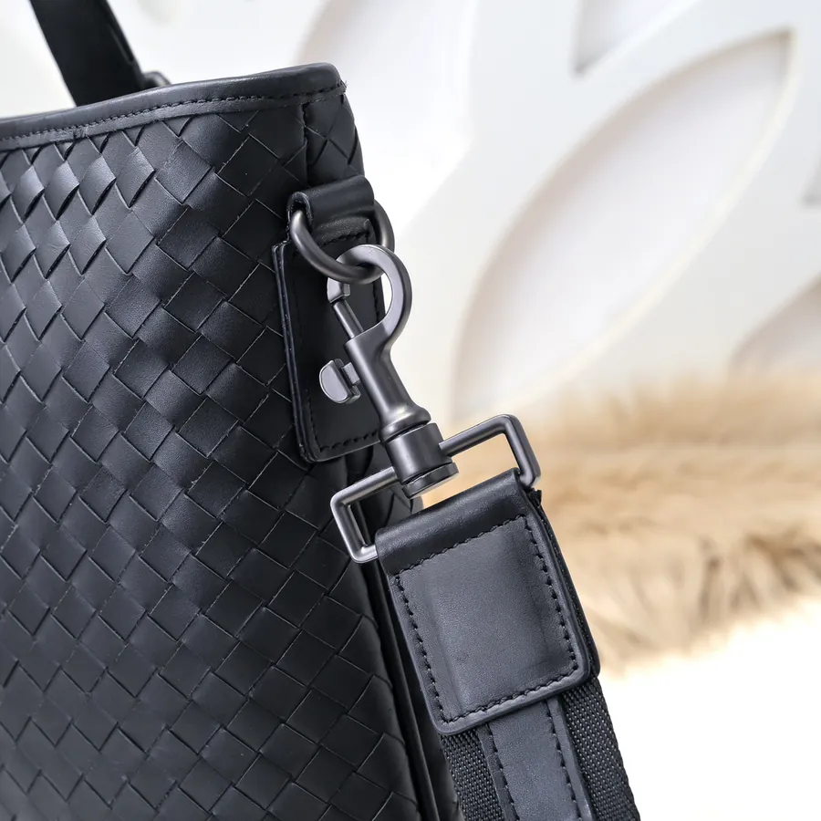 BV New Men's Briefcase Premium Leather, Elegant Design
