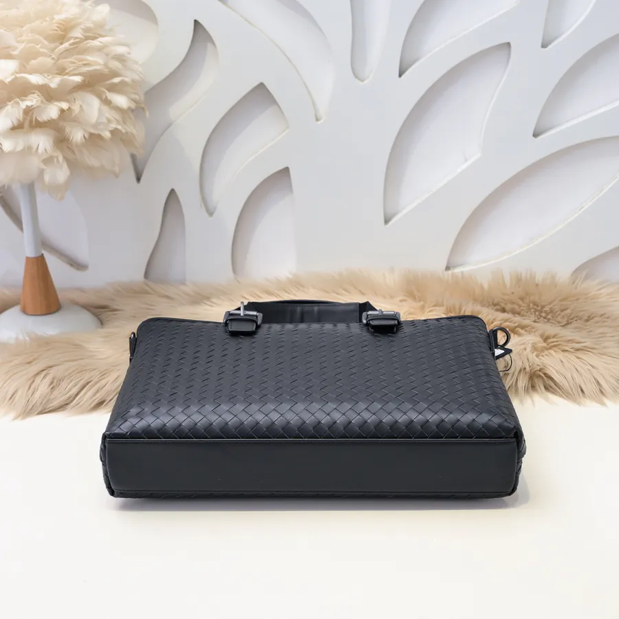 BV New Men's Briefcase Premium Leather, Elegant Design