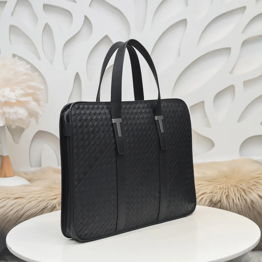 BV Latest Men's Briefcase Premium Leather, Elegant Design