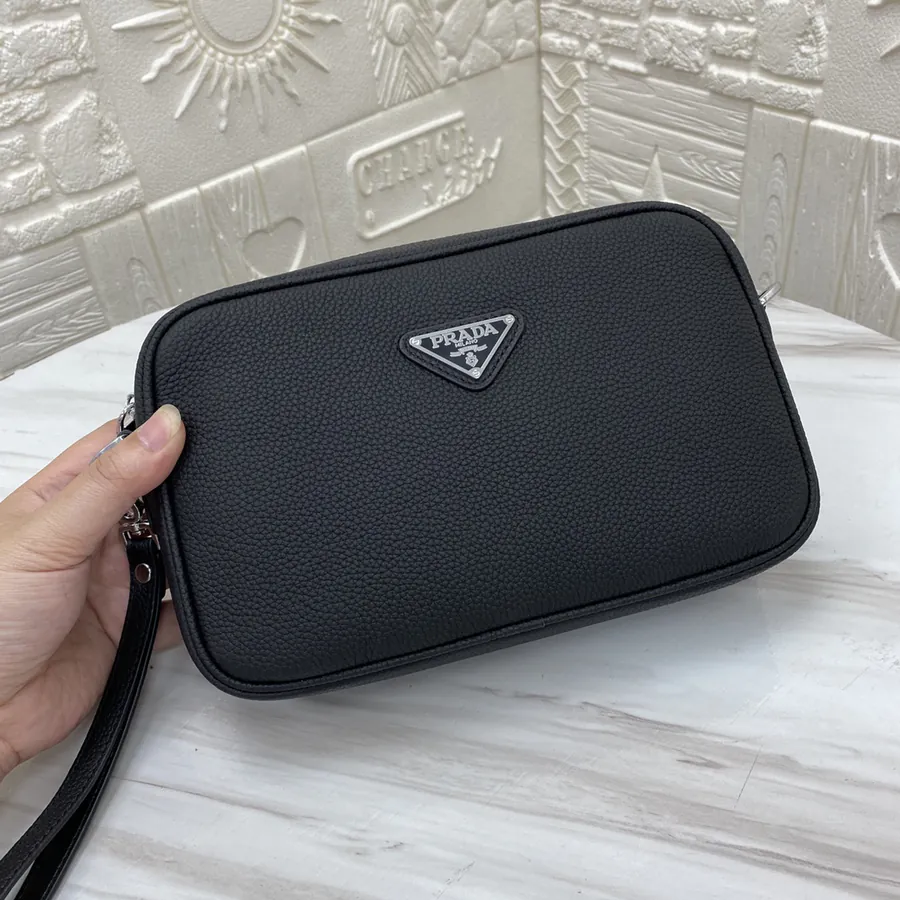 P Family Classic Italian Calfskin Crossbody Bag