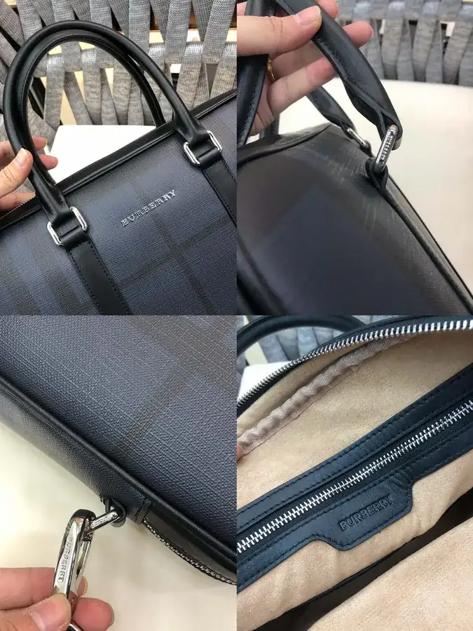 B House Men's Business Bag Italian Premium Calfskin