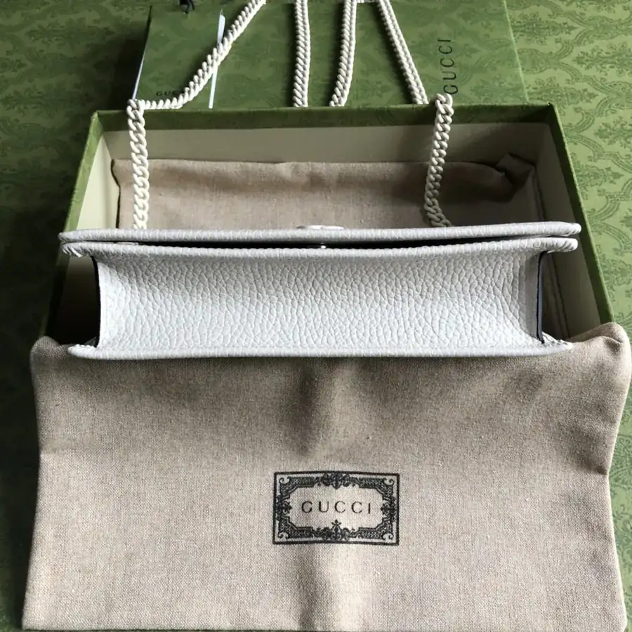 G Family New Small Double G Metal Chain Shoulder Bag