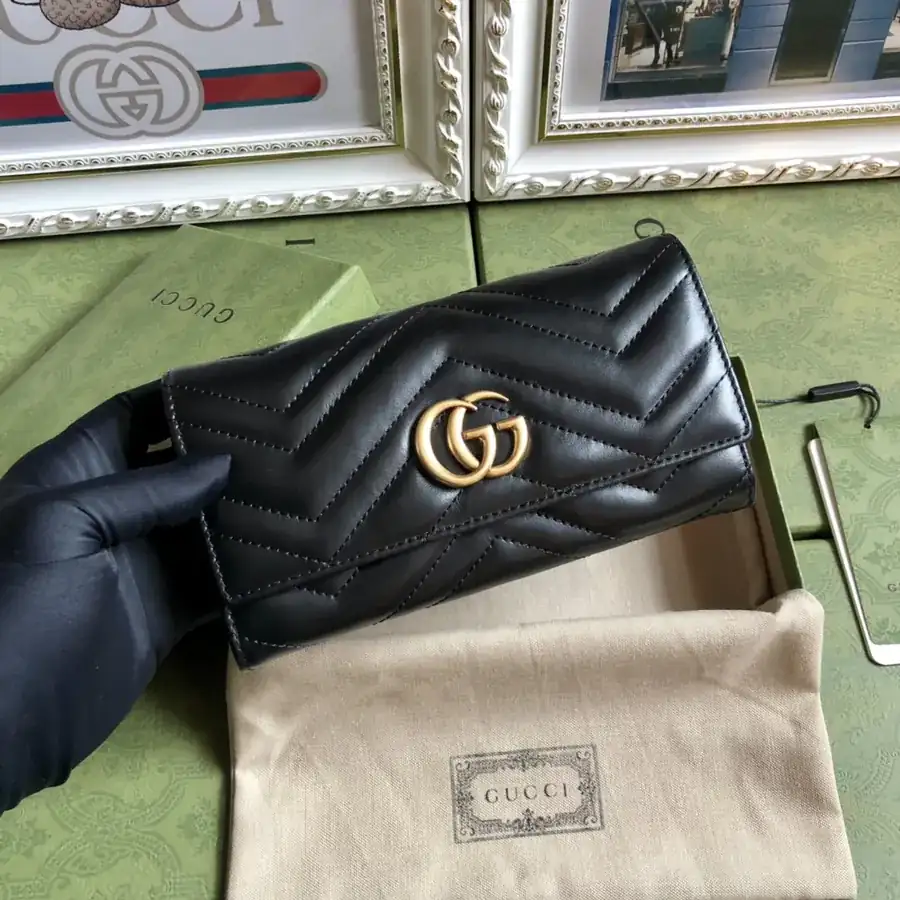 G Brand Bucket Bag with Vintage Gold Hardware