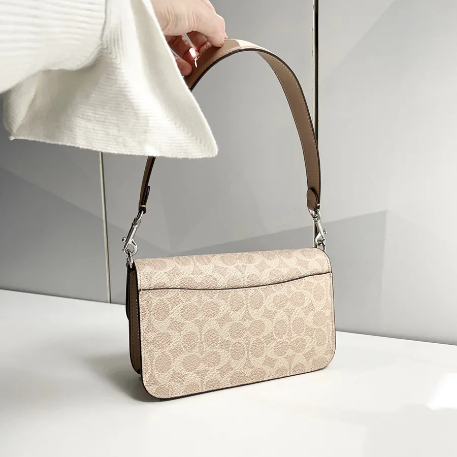 COAC New Brynn Crossbody Bag with Classic Logo and Colorful Design