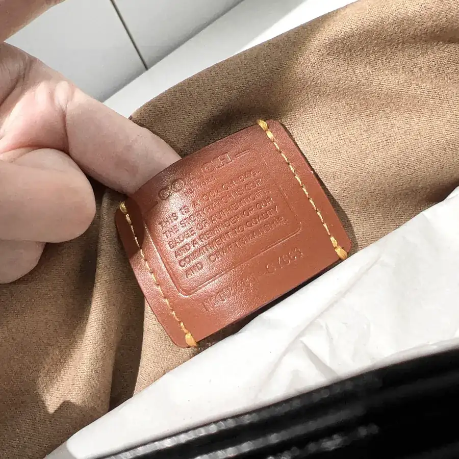 COAC New Brynn Crossbody Bag with Classic Logo and Colorful Design