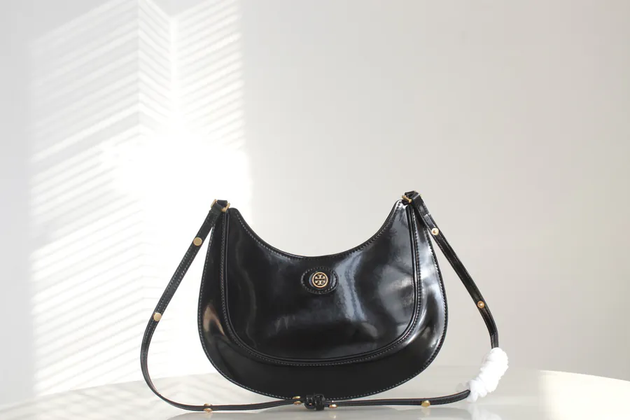 Tory Burch New Crescent Tote Robinson Series