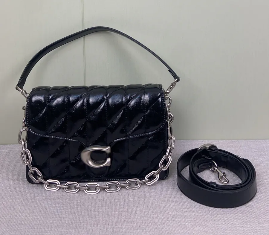 New Embroidered Chain Tabby Handbag
