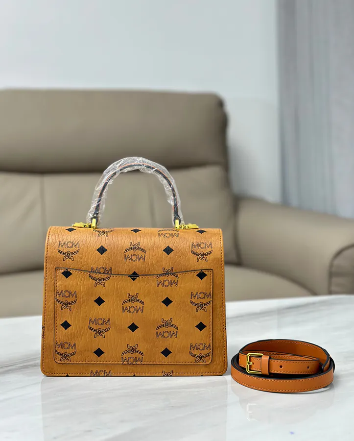 MCM Tracy Satchel