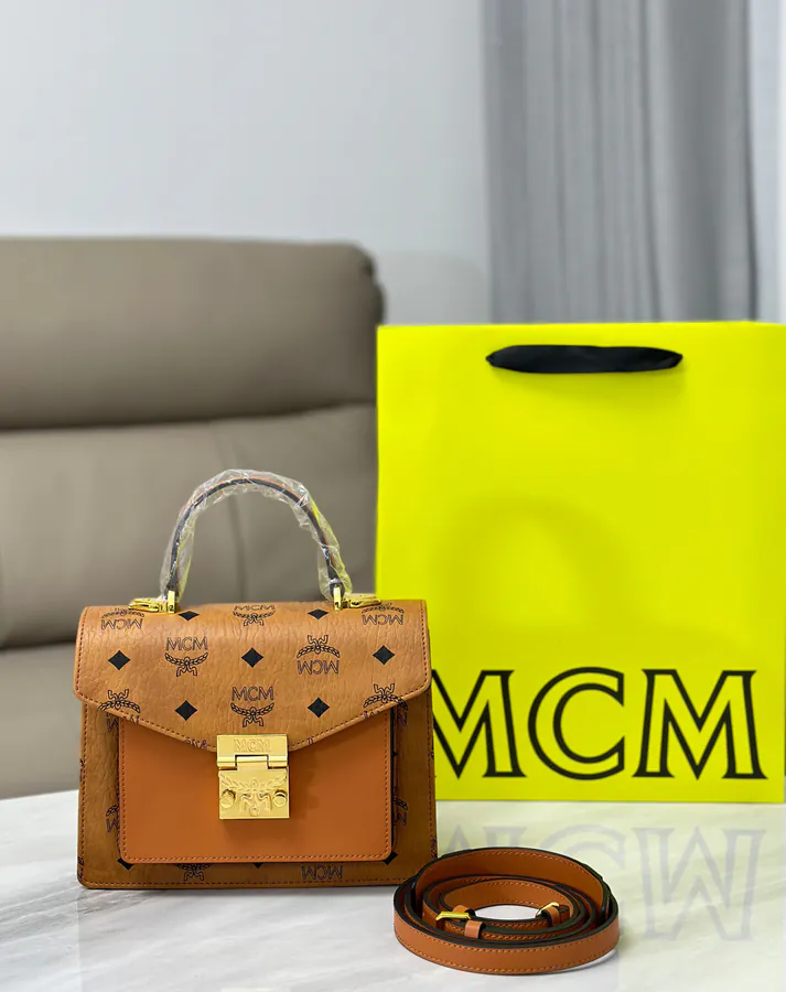 MCM Tracy Satchel