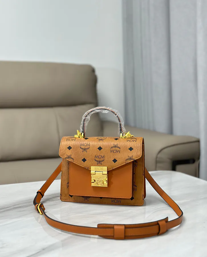 MCM Tracy Satchel