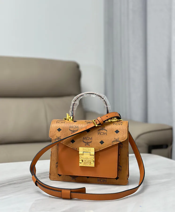 MCM Tracy Satchel