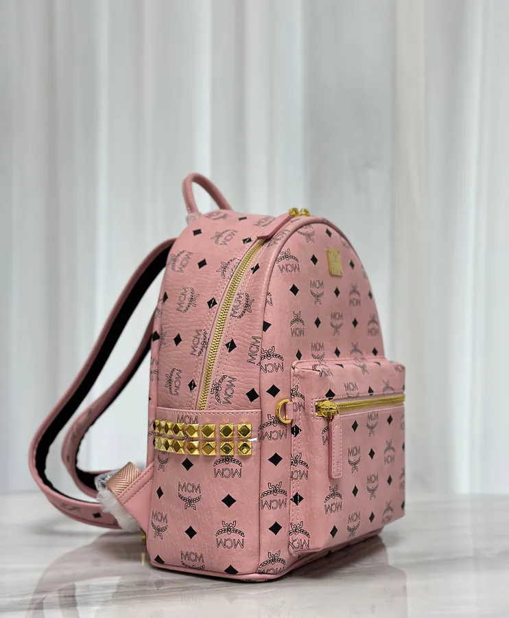MCM Stark Visetos Mini Backpack
