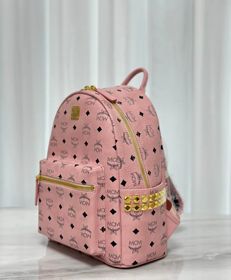 MCM Stark Visetos Mini Backpack