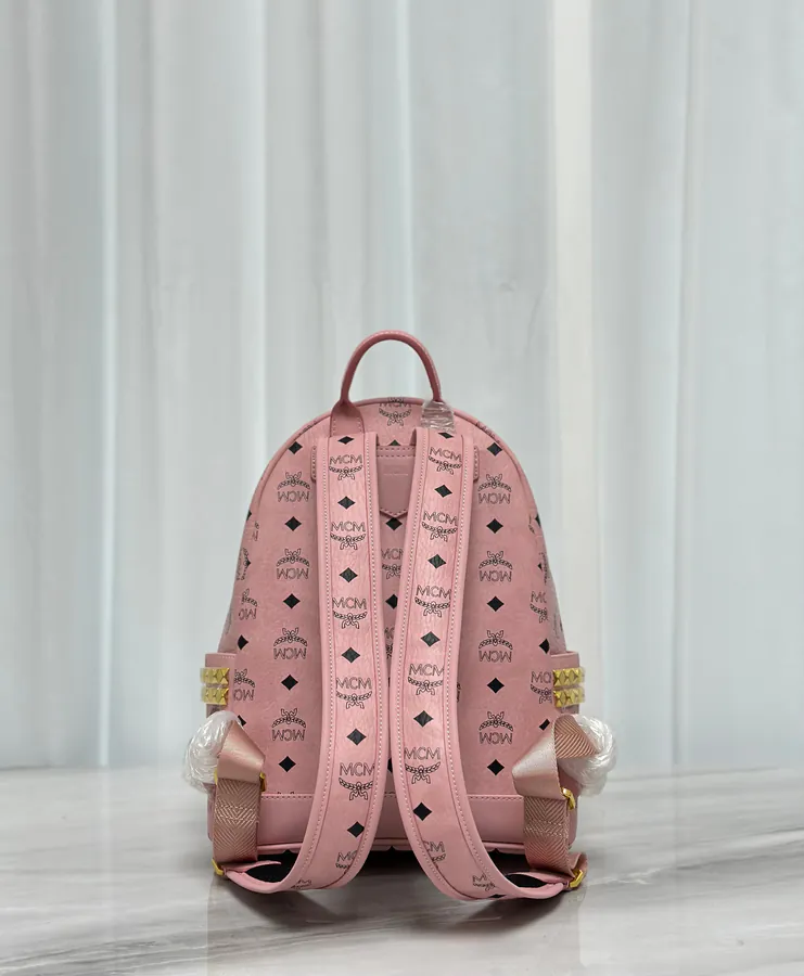 MCM Stark Visetos Mini Backpack