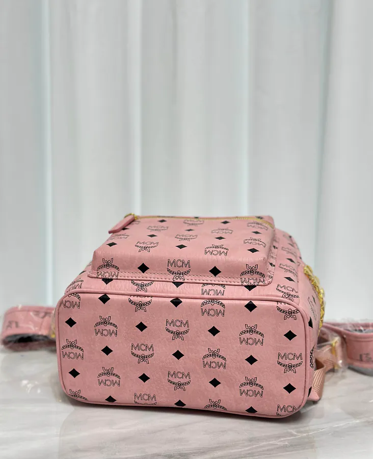 MCM Stark Visetos Mini Backpack