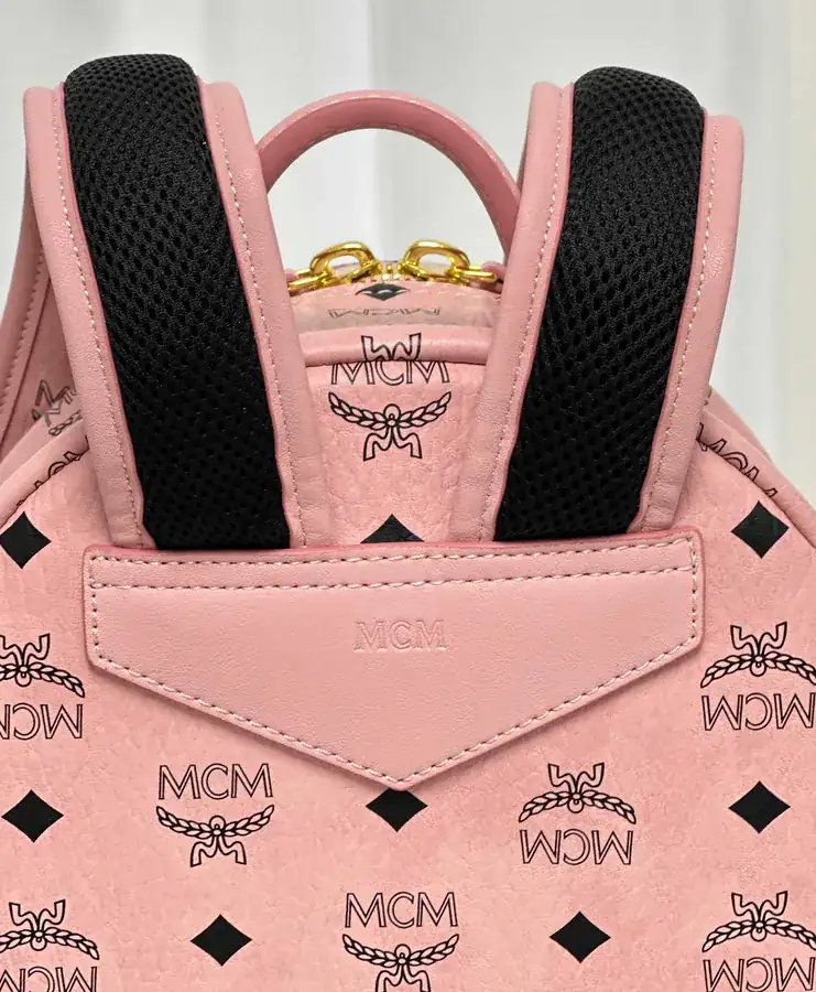 MCM Stark Visetos Mini Backpack