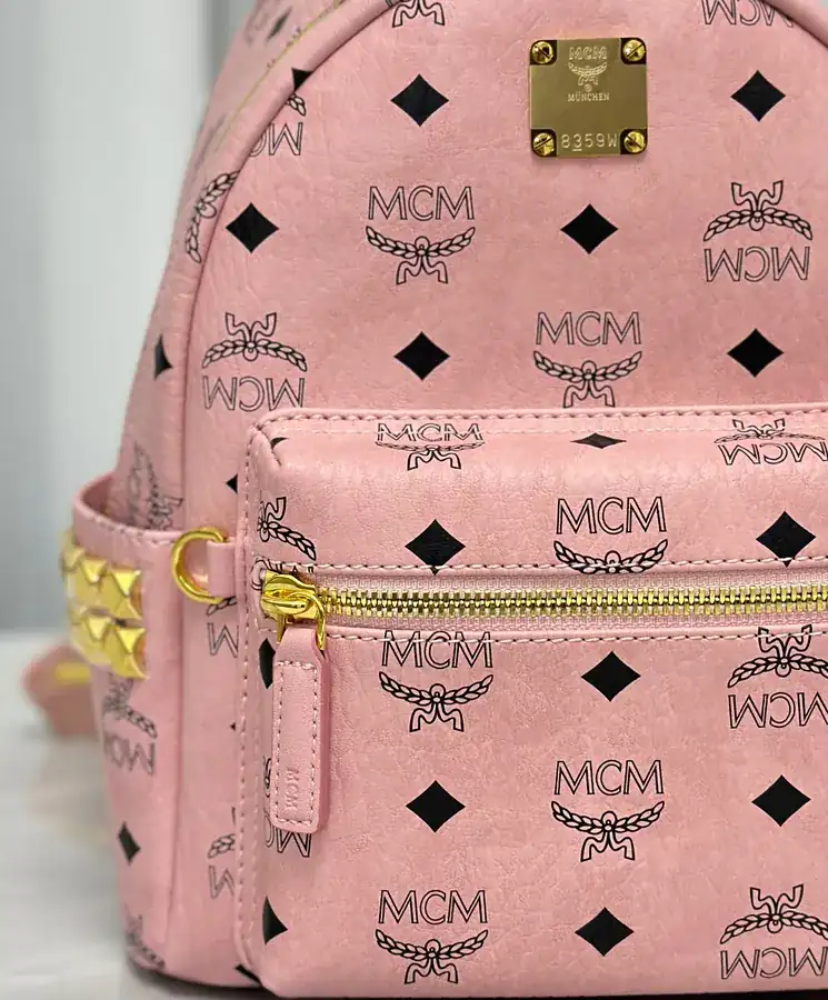 MCM Stark Visetos Mini Bag