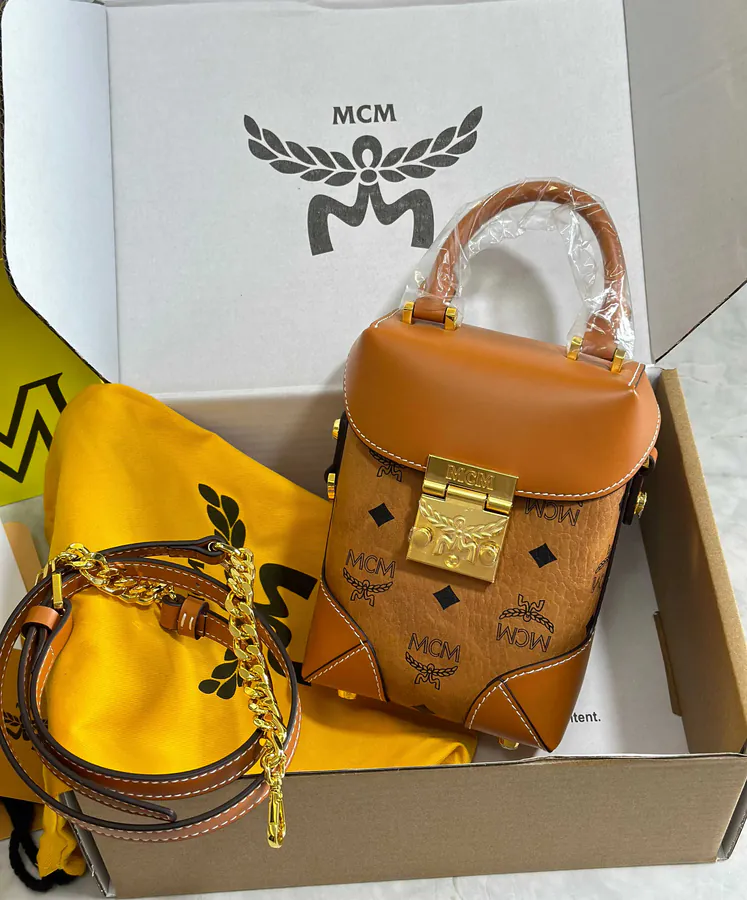 MCM Soft Berlin Shoulder Bag