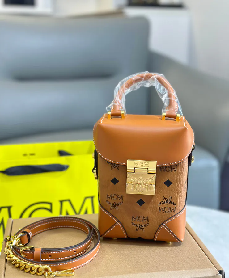 MCM Soft Berlin Shoulder Bag