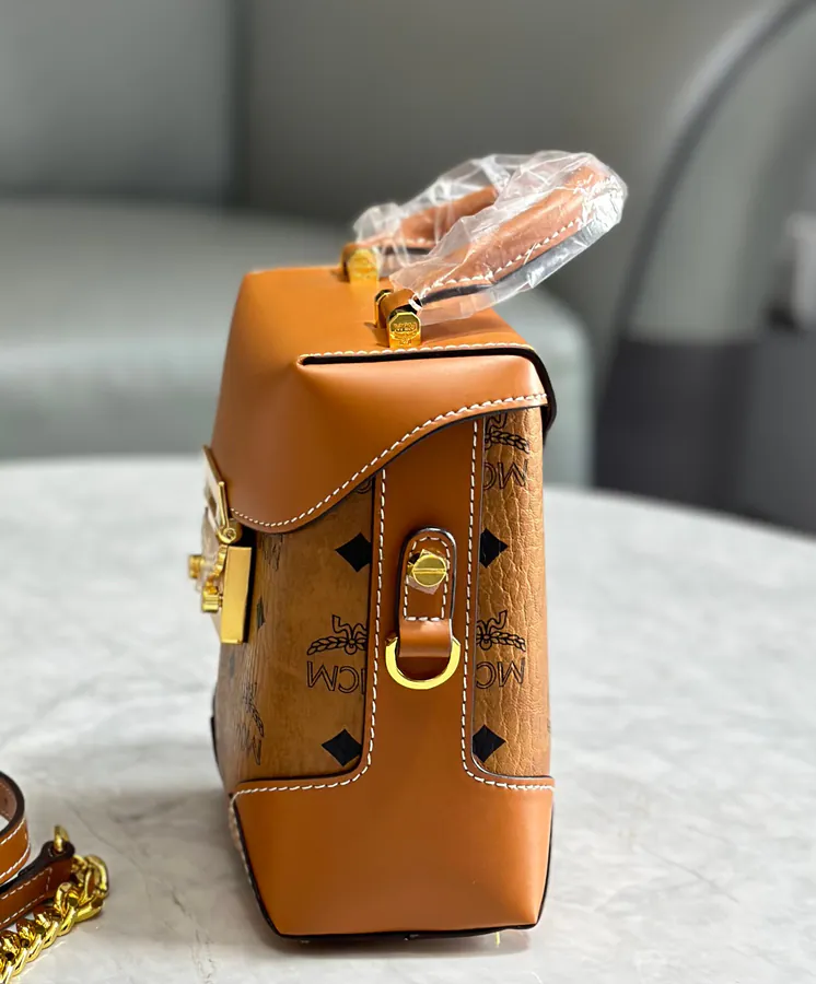MCM Soft Berlin Shoulder Bag