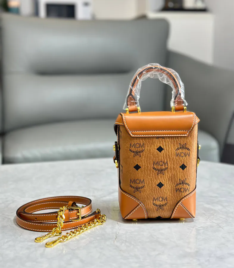 MCM Soft Berlin Shoulder Bag