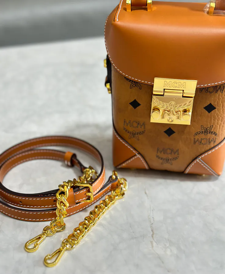 MCM Soft Berlin Shoulder Bag
