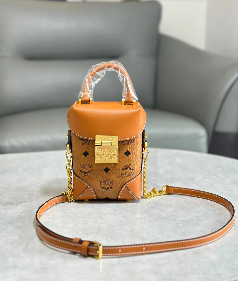 MCM Soft Berlin Shoulder Bag