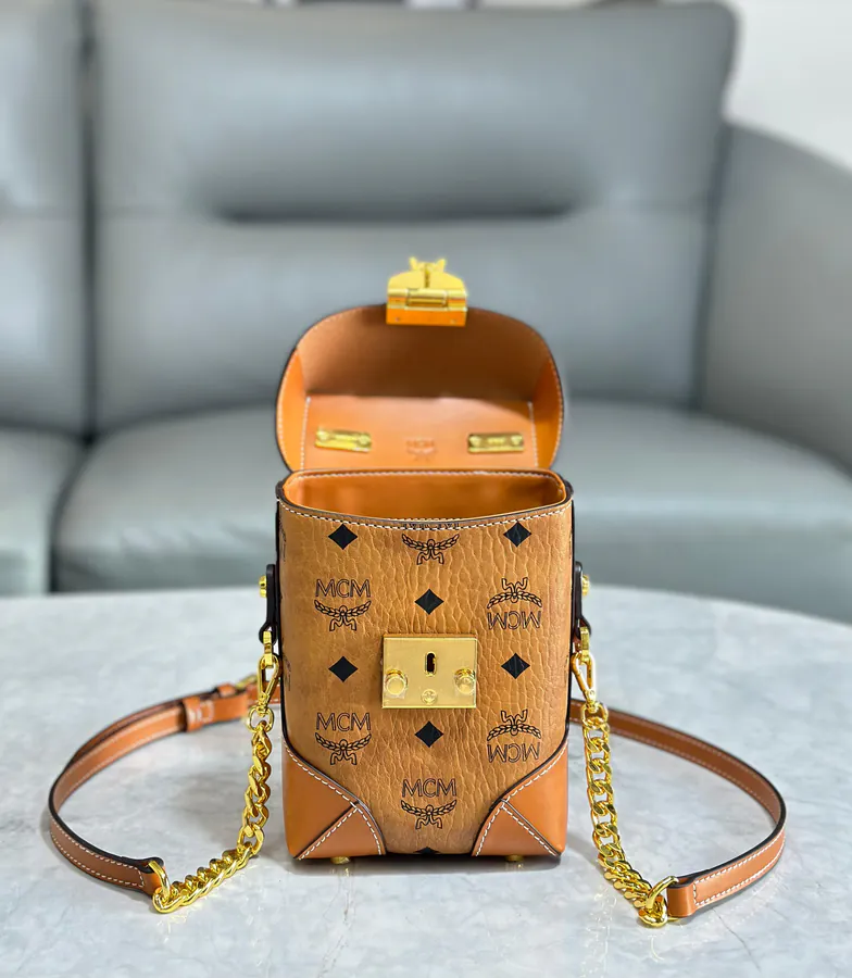 MCM Soft Berlin Shoulder Bag