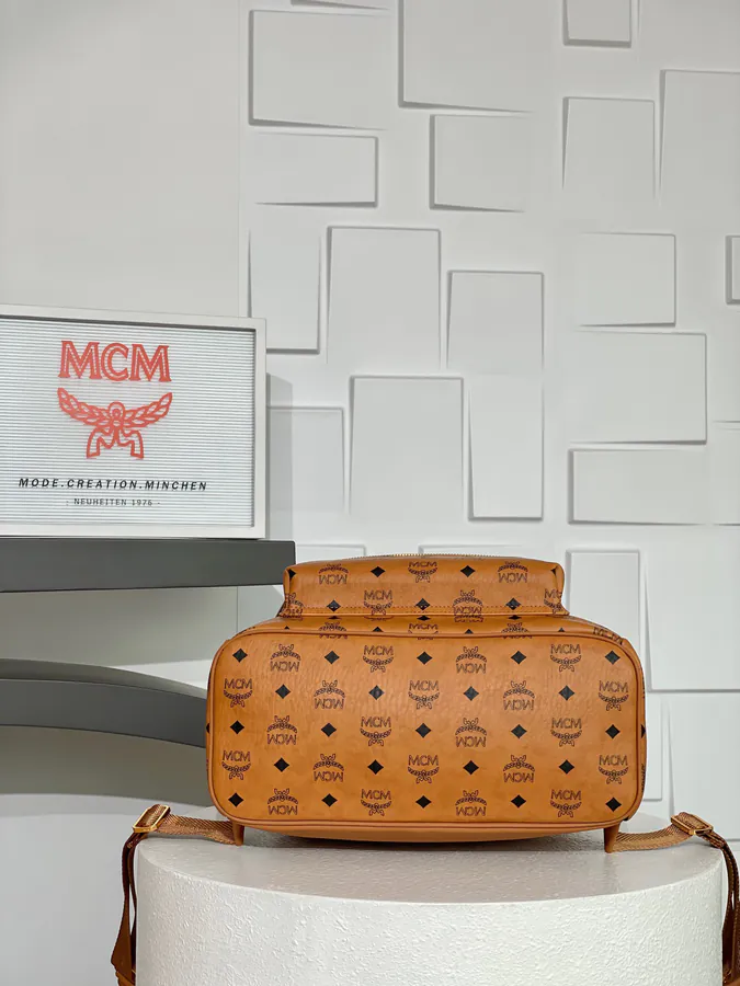 MCM Stark Visetos Double Shoulder Bag
